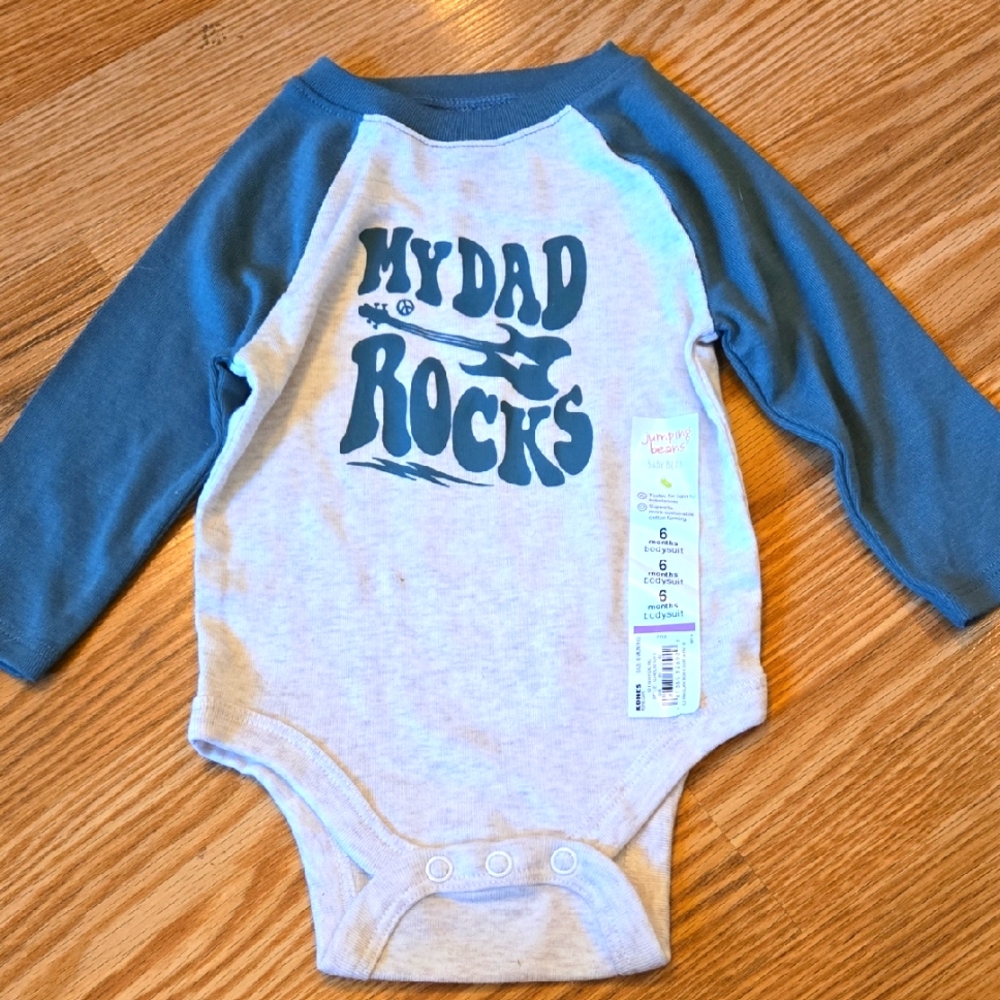 'My Dad Rocks' Guitar Onesie
